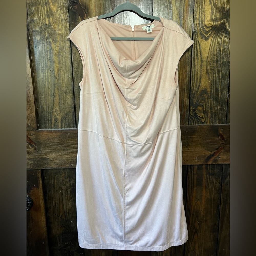 Pink Suede Dress size 16W